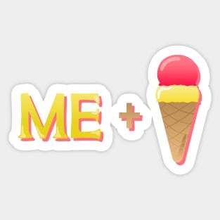 Me + Gelato Sticker